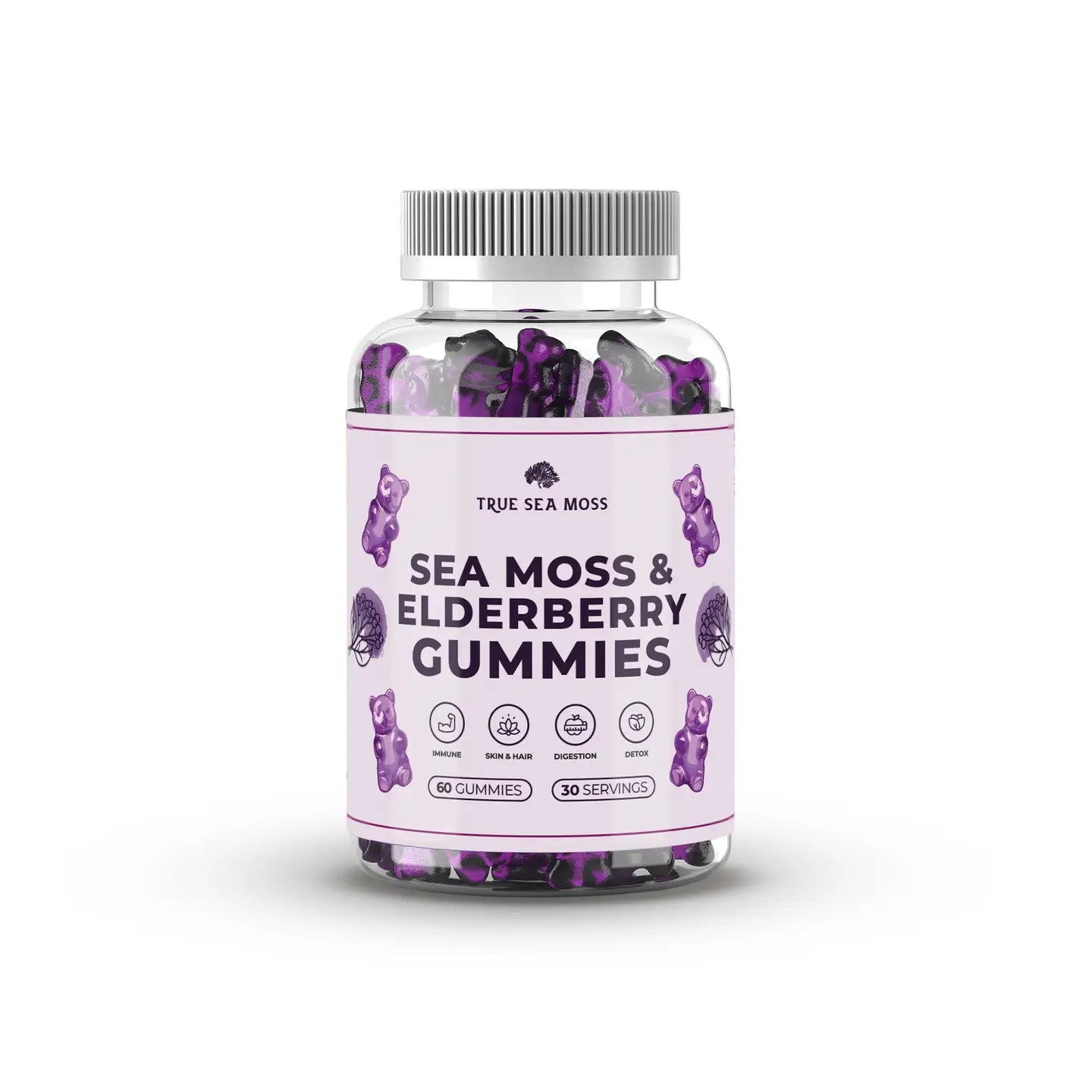 Sea Moss + Elderberry Gummies
